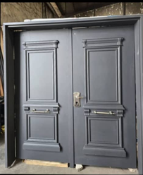 Classic Panelled Double Fortress Door — Doors