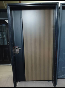 Walnut Grain Slate Frame Door — Doors
