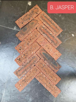 B. Jasper Herringbone Brick — Tiles