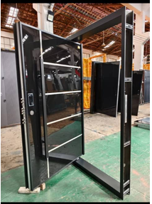 Obsidian Pivot Entry Door — Doors