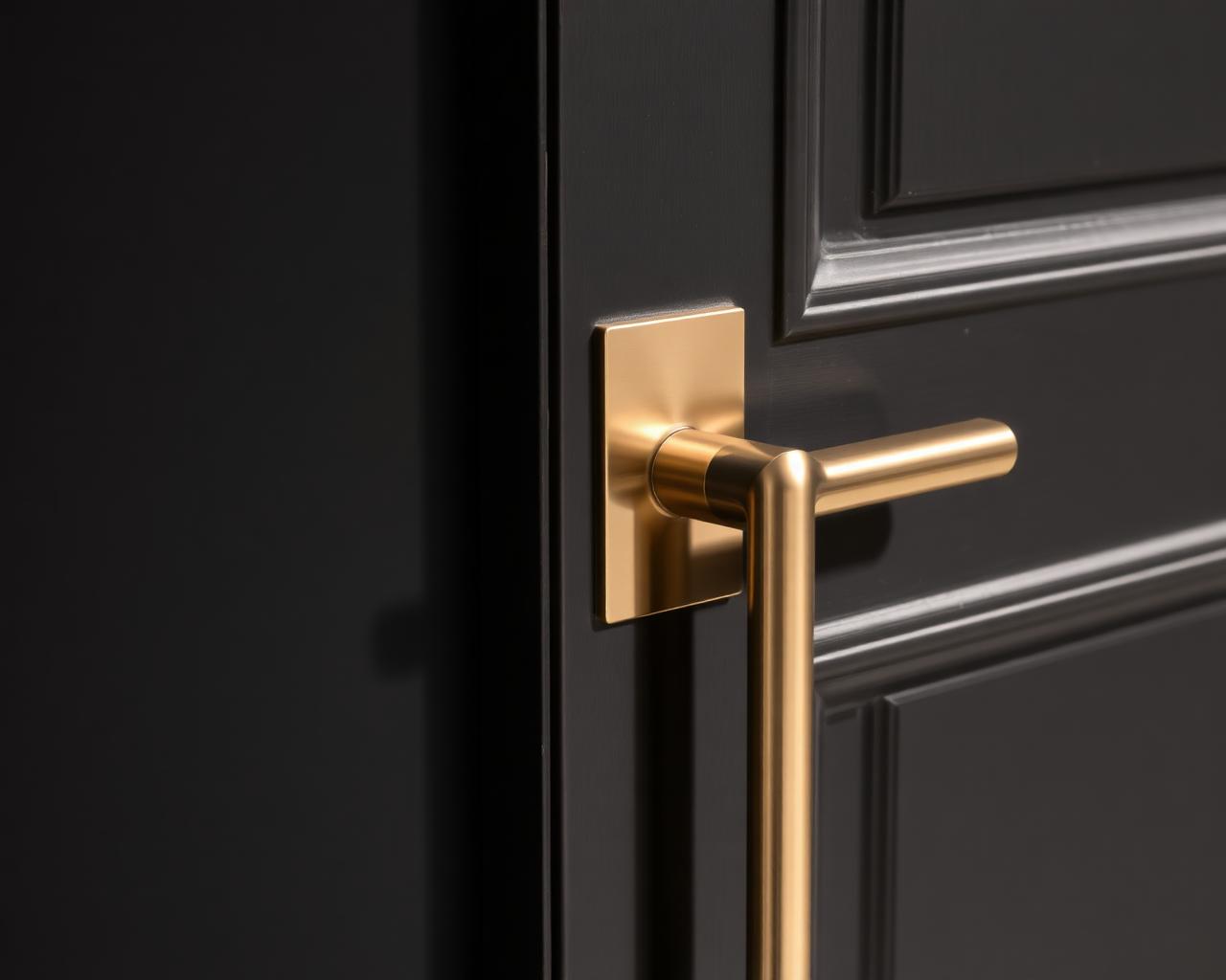 Premium bronze door hardware