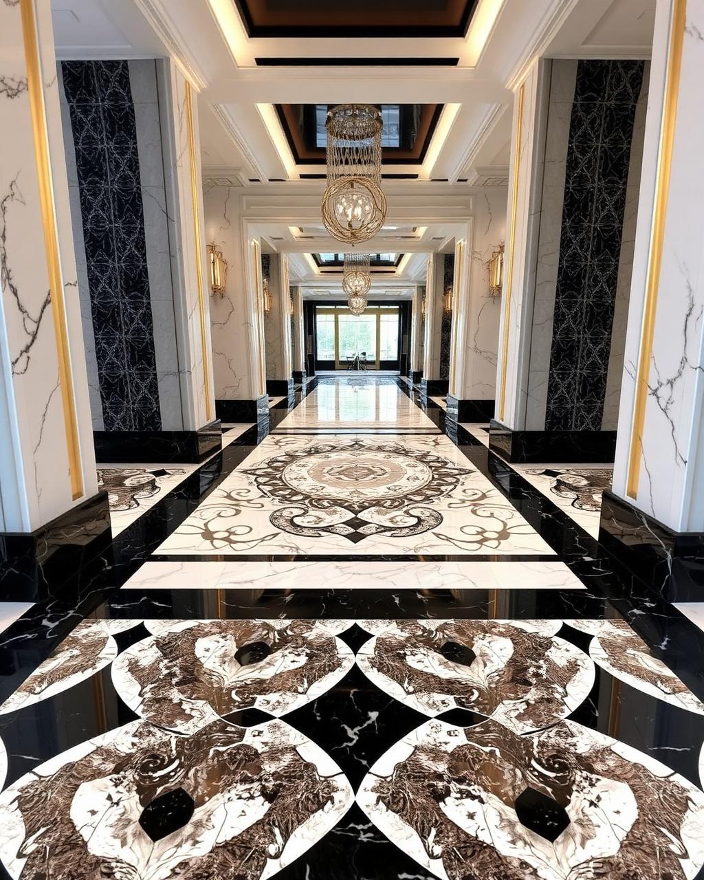 Onyx Feature Wall — Tiles